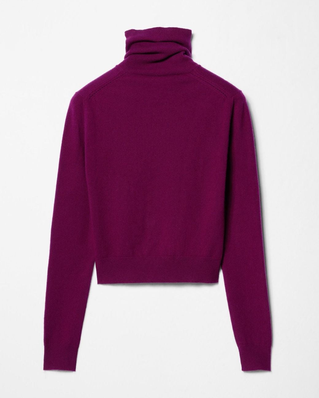 Céline Purple Turtleneck