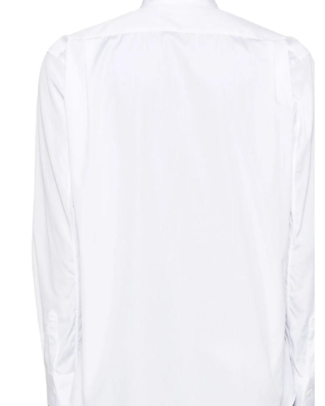 Comme des Garçons Green Hawaiian-Print Shirt for men