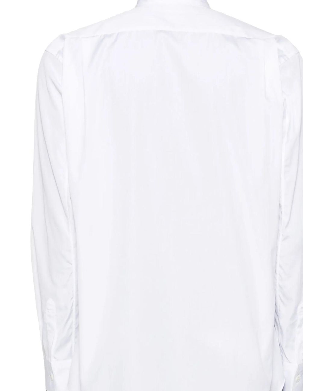 Comme des Garçons Green Hawaiian-Print Shirt for men