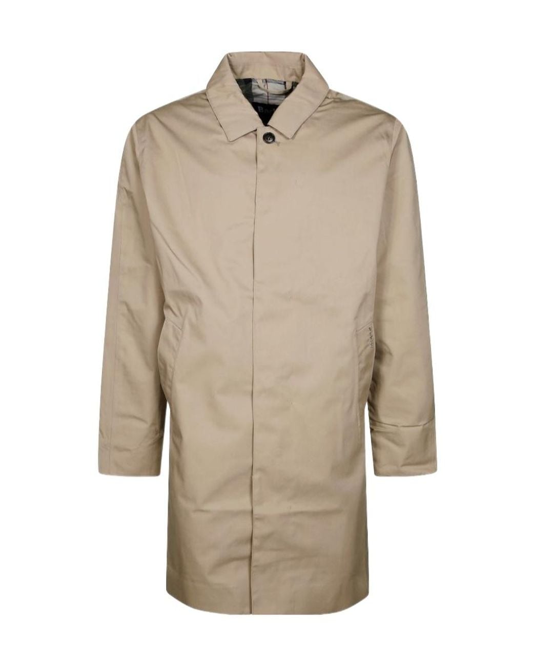 Barbour Natural Buttoned Coat for men