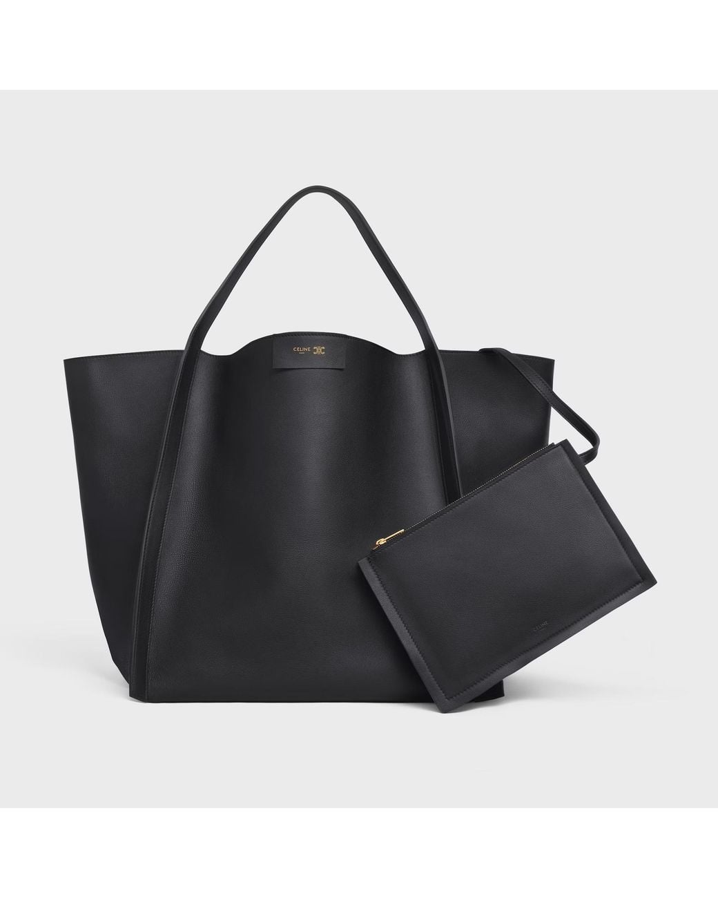 Céline Black Medium Cube Bag