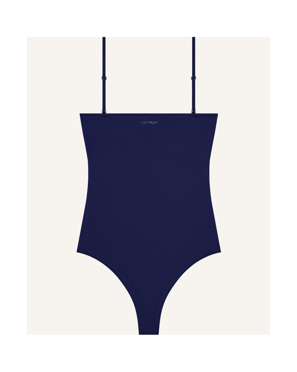 Courreges Blue Loop Swimsuit