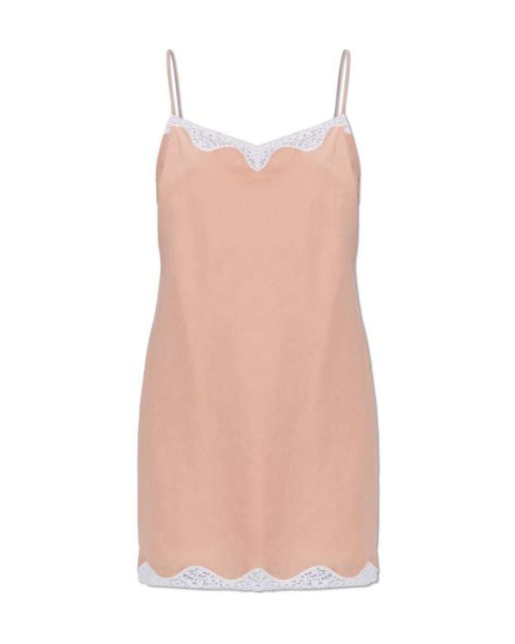 Posse Pink Tabitha Lace Detailed Dress