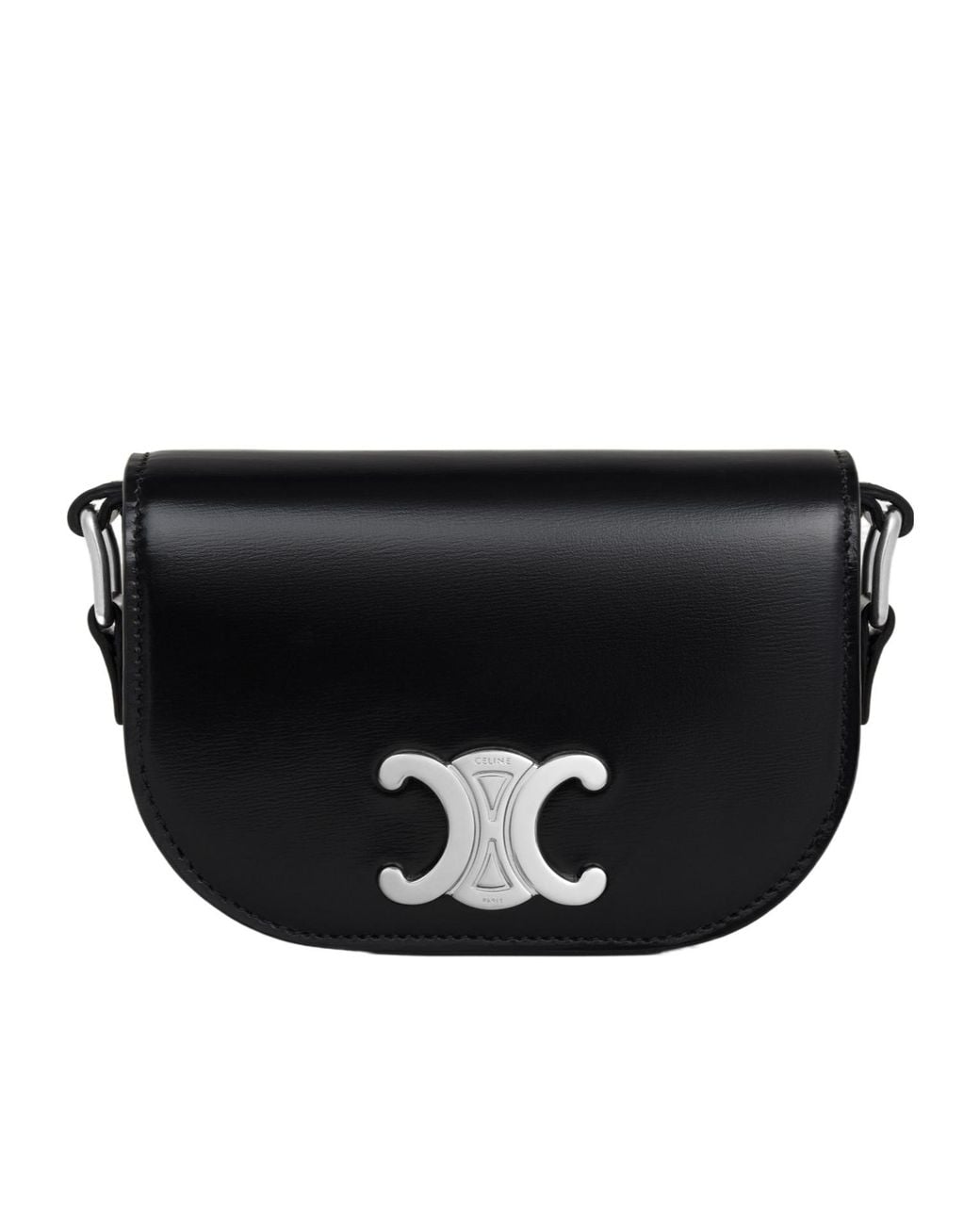 Céline Black Mini Crossbody Bag Triomphe for men