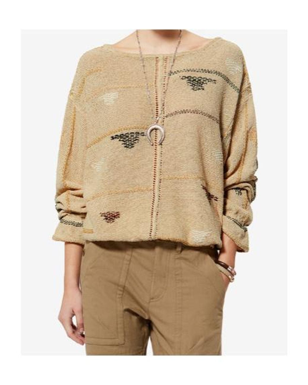 Isabel Marant Natural Elyron Sweater