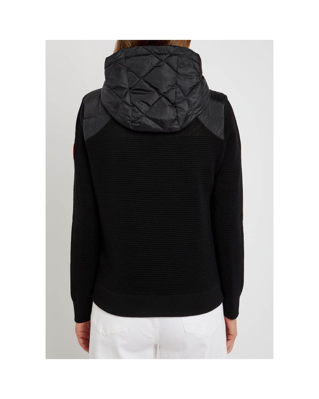 Canada Goose Black Wool Jacket