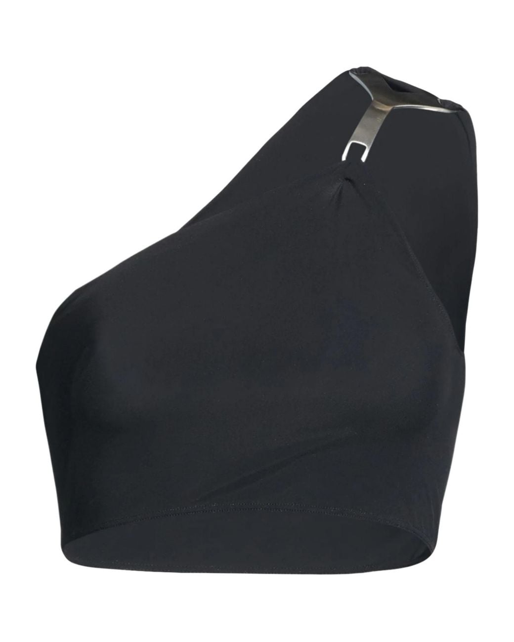 Rick Owens Blue One-Shoulder Bikini Top