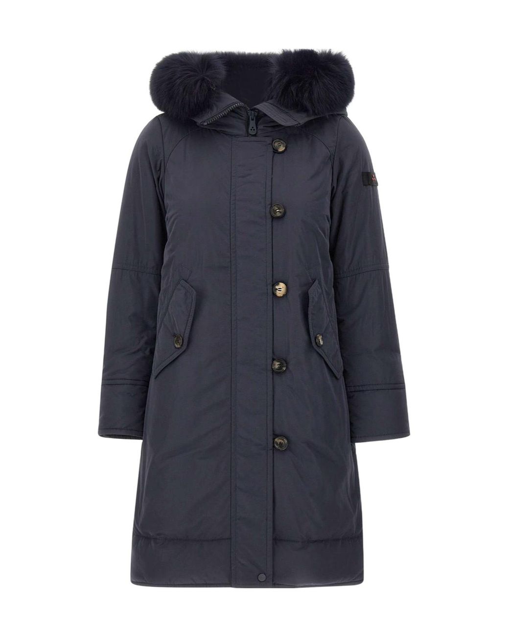 Peuterey Blue Hooded Parka