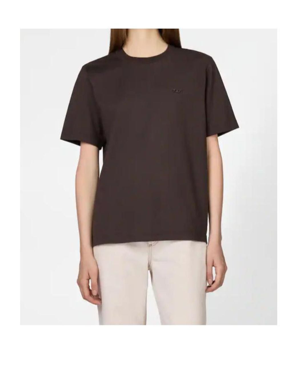 Tod's Black Crew Neck T-Shirt