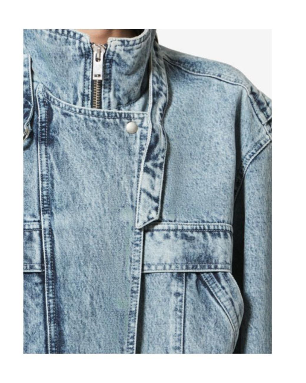 Isabel Marant Blue Isabel Marant Étoile Joseline Denim Jacket