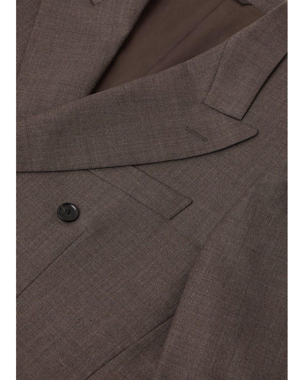 Loro Piana Brown International Suit for men