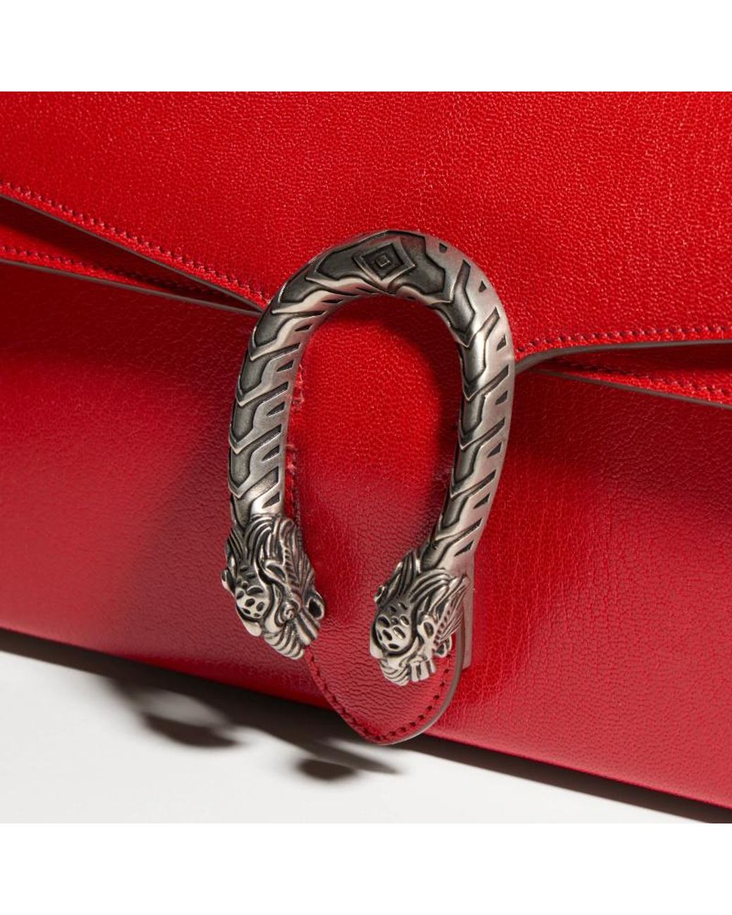 Gucci Red Dionysus Medium Shoulder Bag