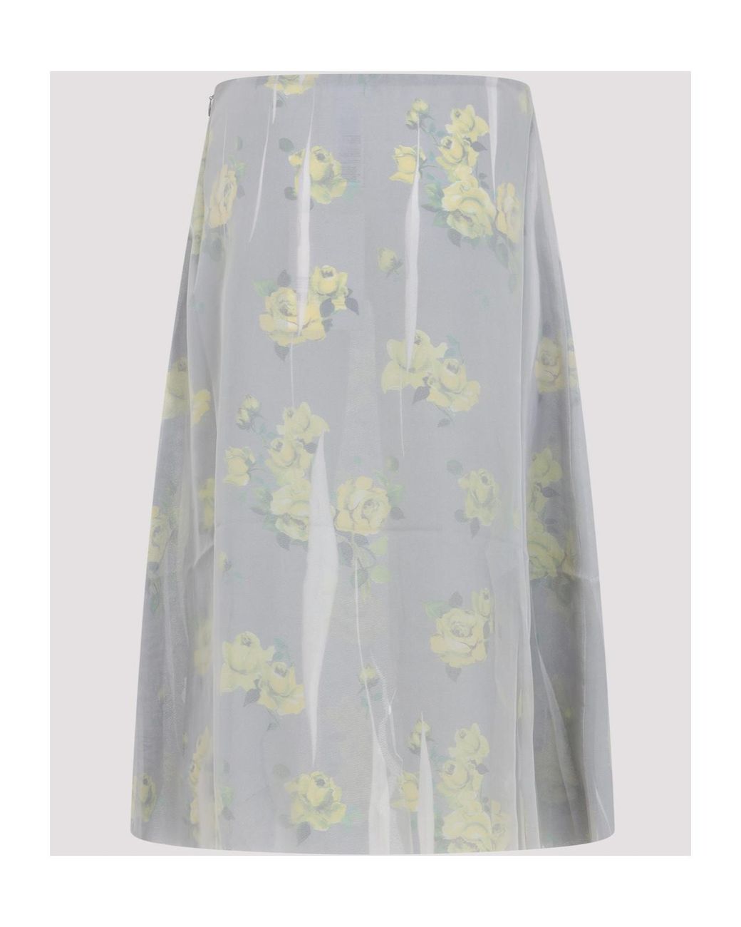 Acne Gray Pattern Skirt