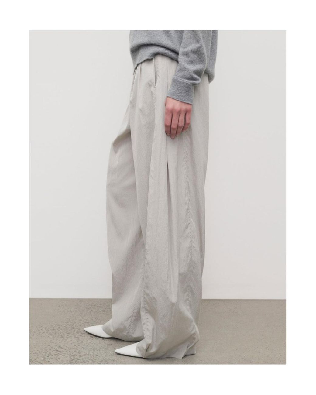 The Row Gray Iven Pants
