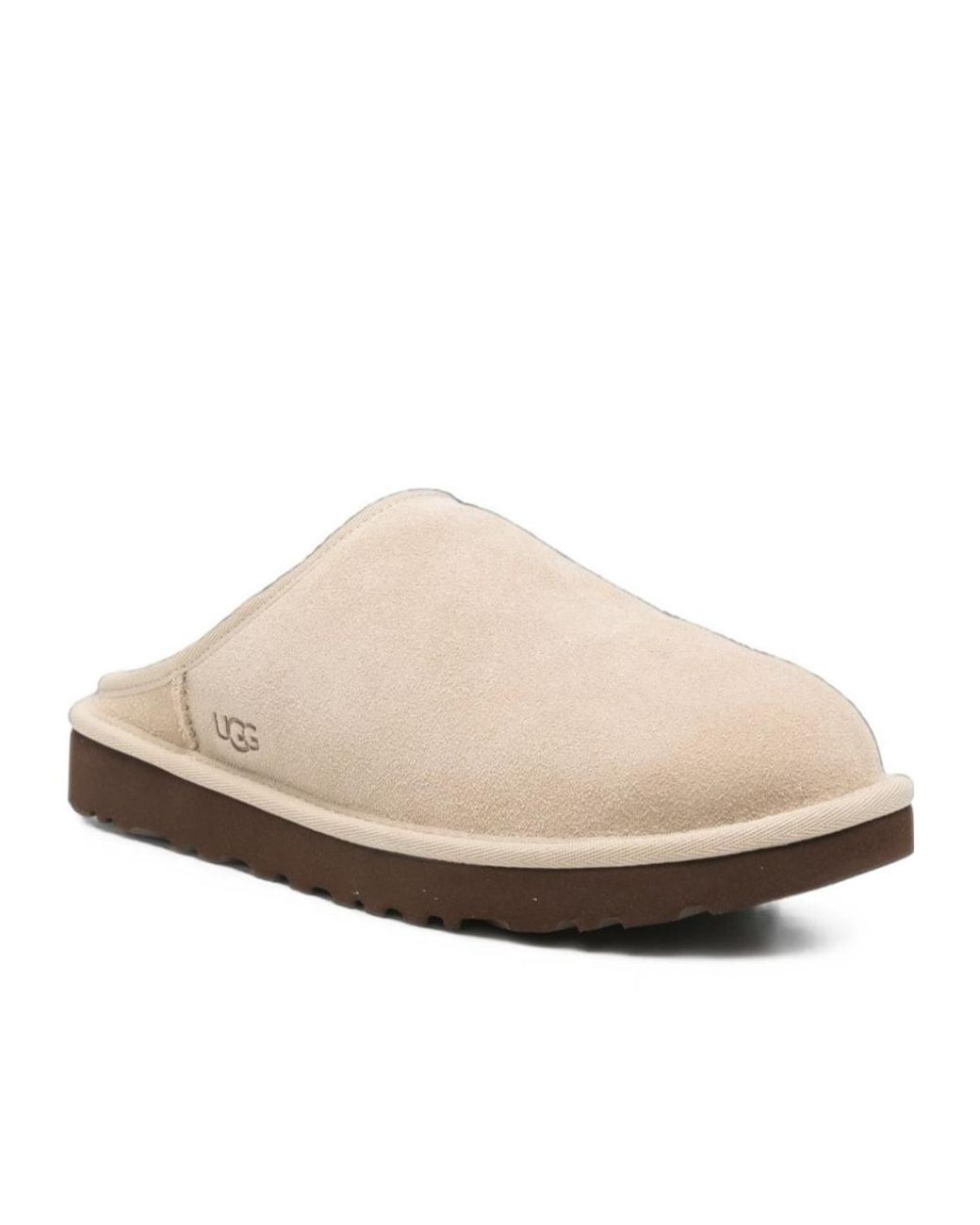 Ugg Multicolor Logo-Debossed Suede Slippers for men