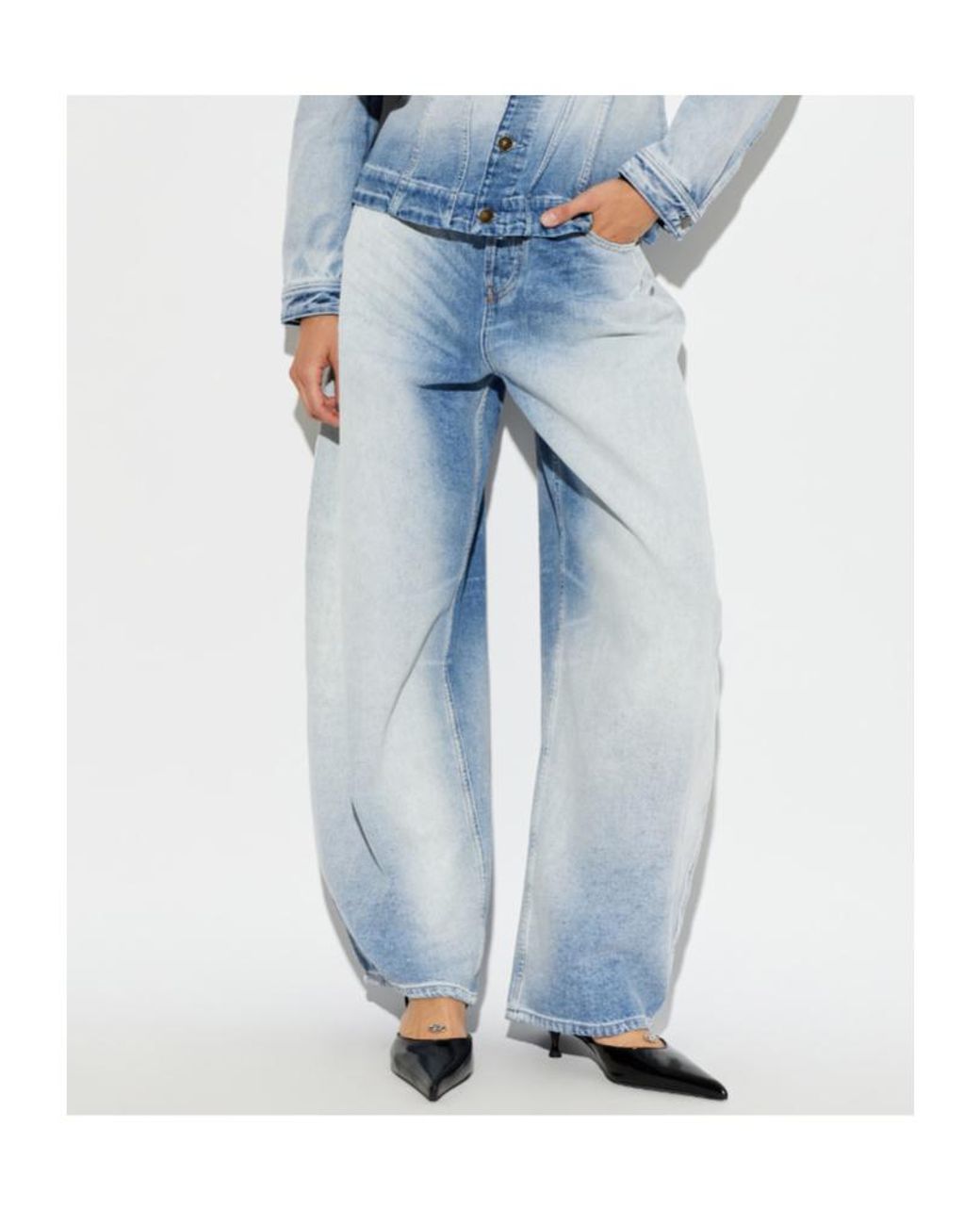DIESEL Blue 1987 D-Khelz-B-S1 L30 Jeans