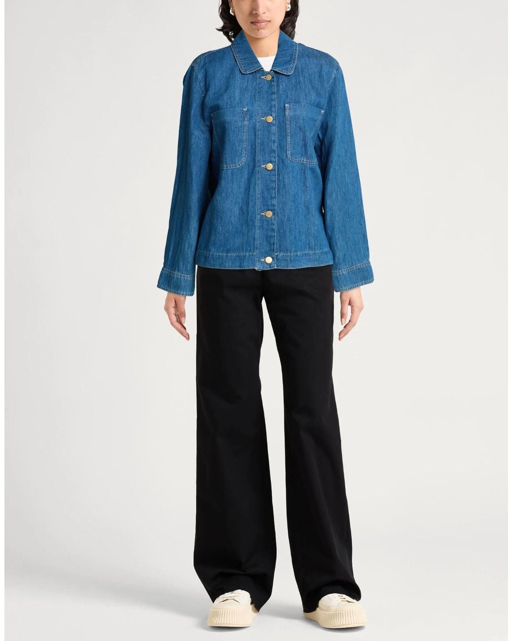 Max Mara Blue Mid- Denim Jacket