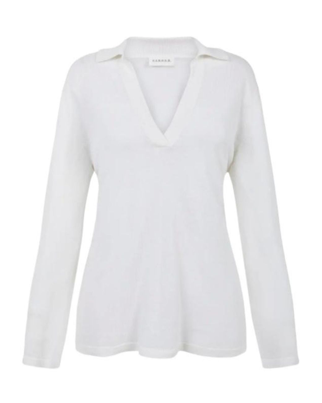 P.A.R.O.S.H. White Long-Sleeve T-Shirt