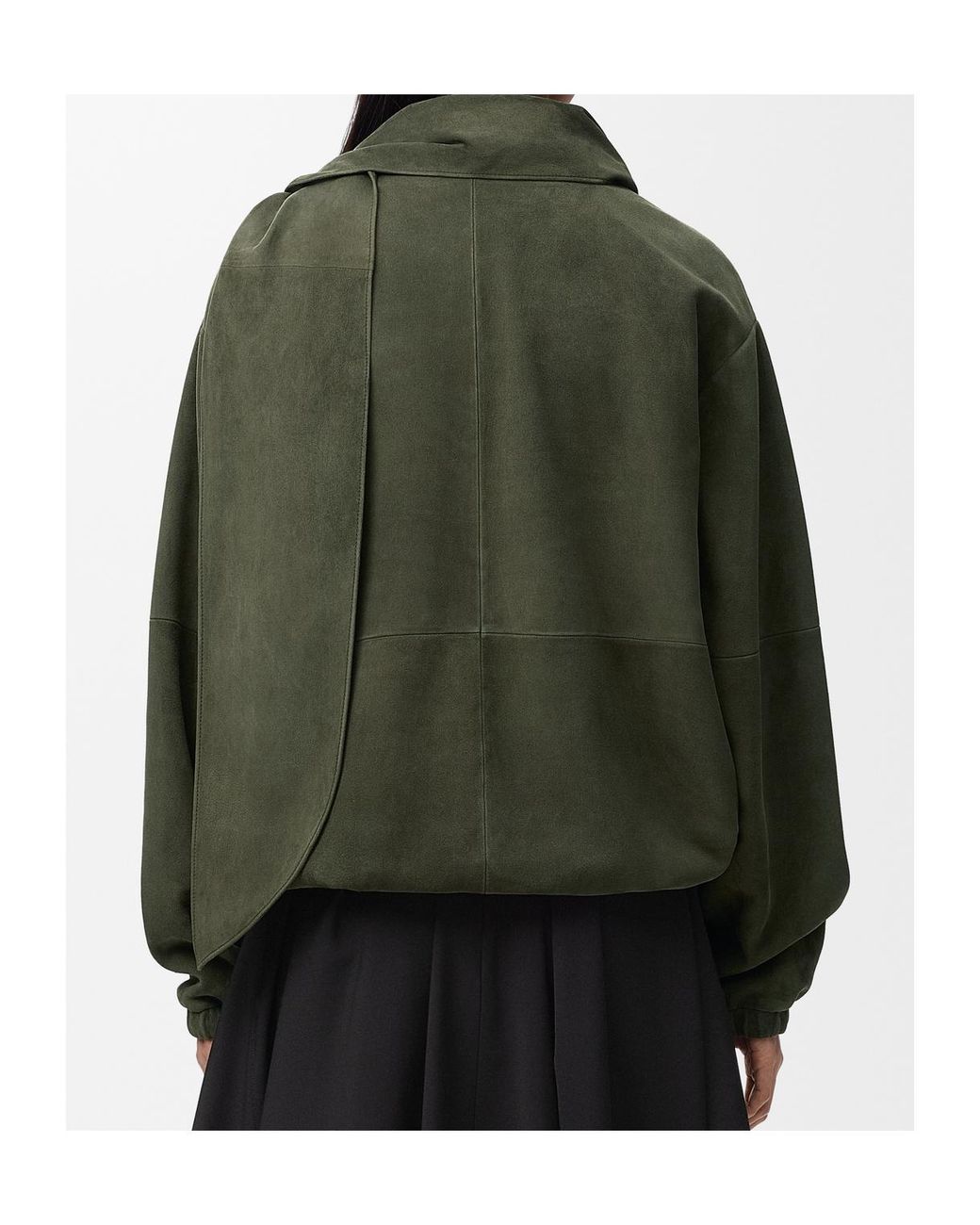Loewe Green Scarf Jacket