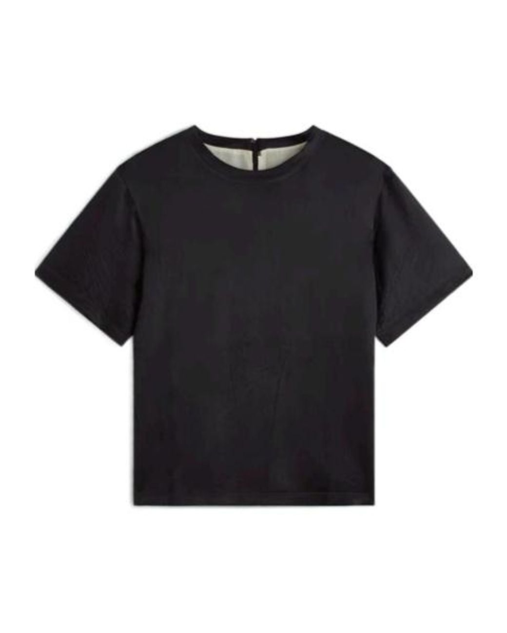 Phoebe Philo Black Crew Neck T-Shirt