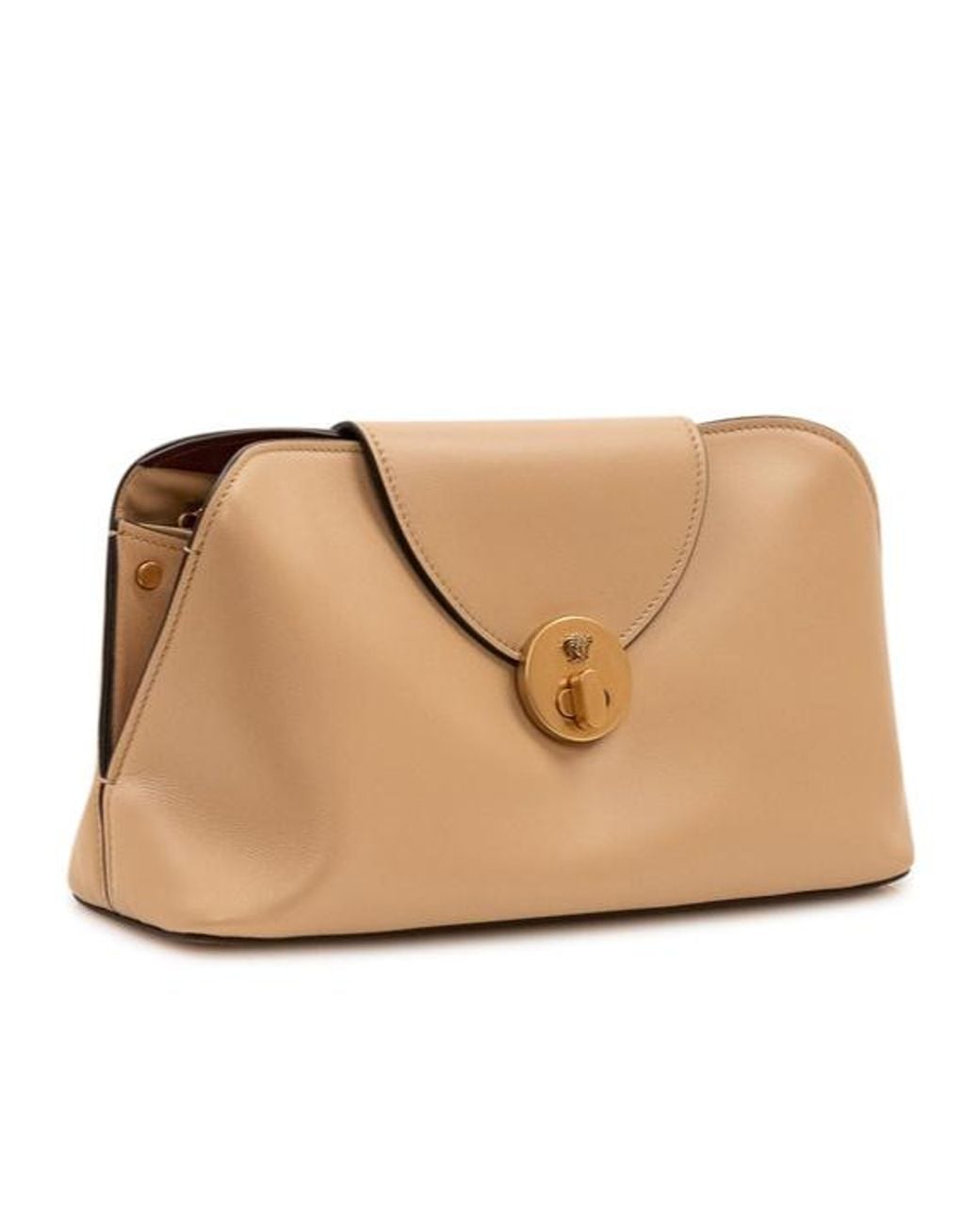 Versace Natural Small Chain Shoulder Bag