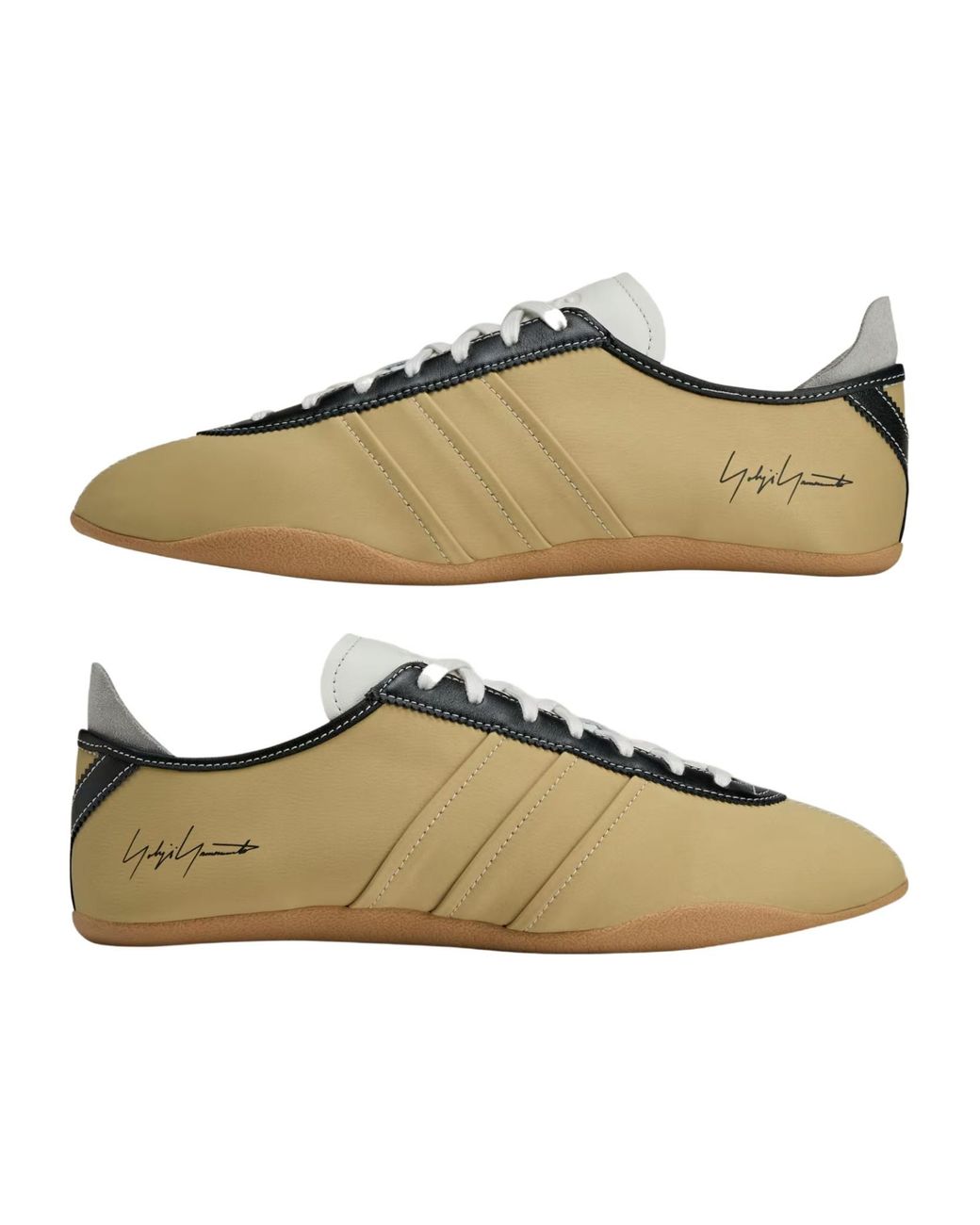 Y-3 Brown Tokyo Lace-Up Sneakers for men