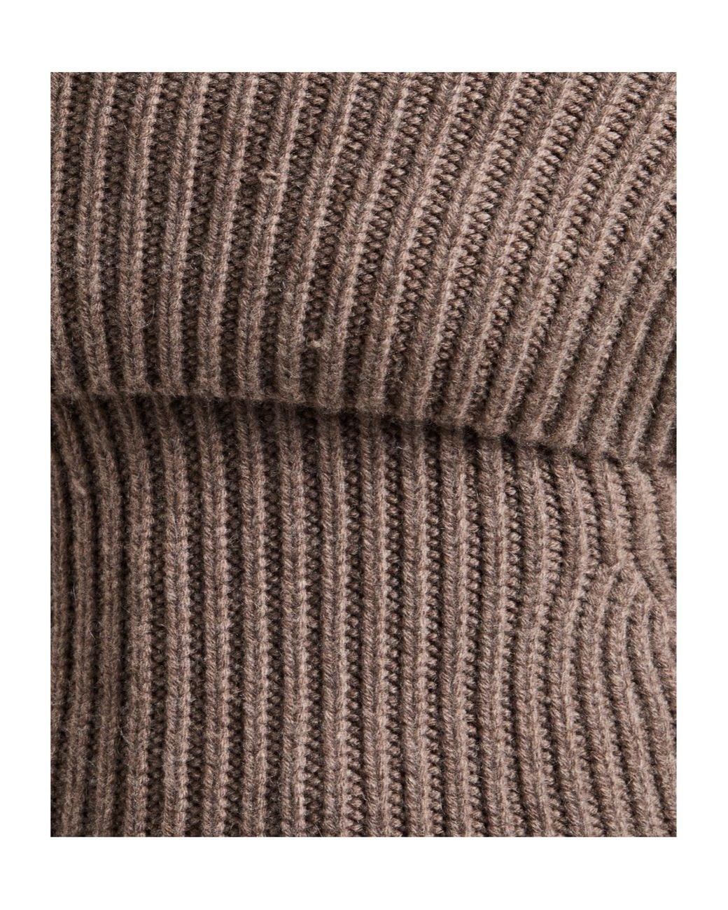 Rick Owens Gray Turtleneck Cashmere