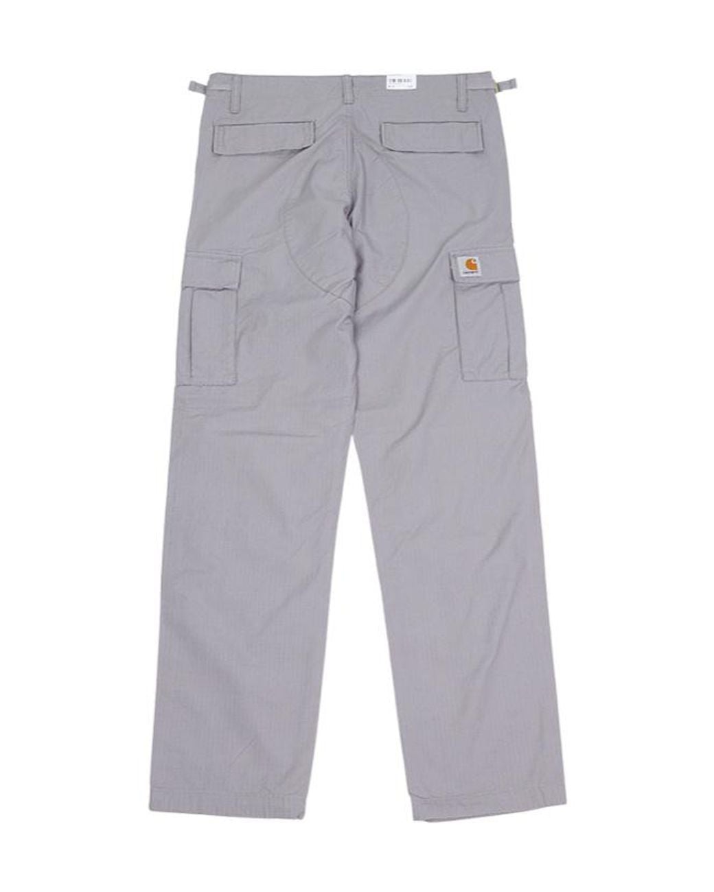 Carhartt Gray Low Rise Cargo Pants for men