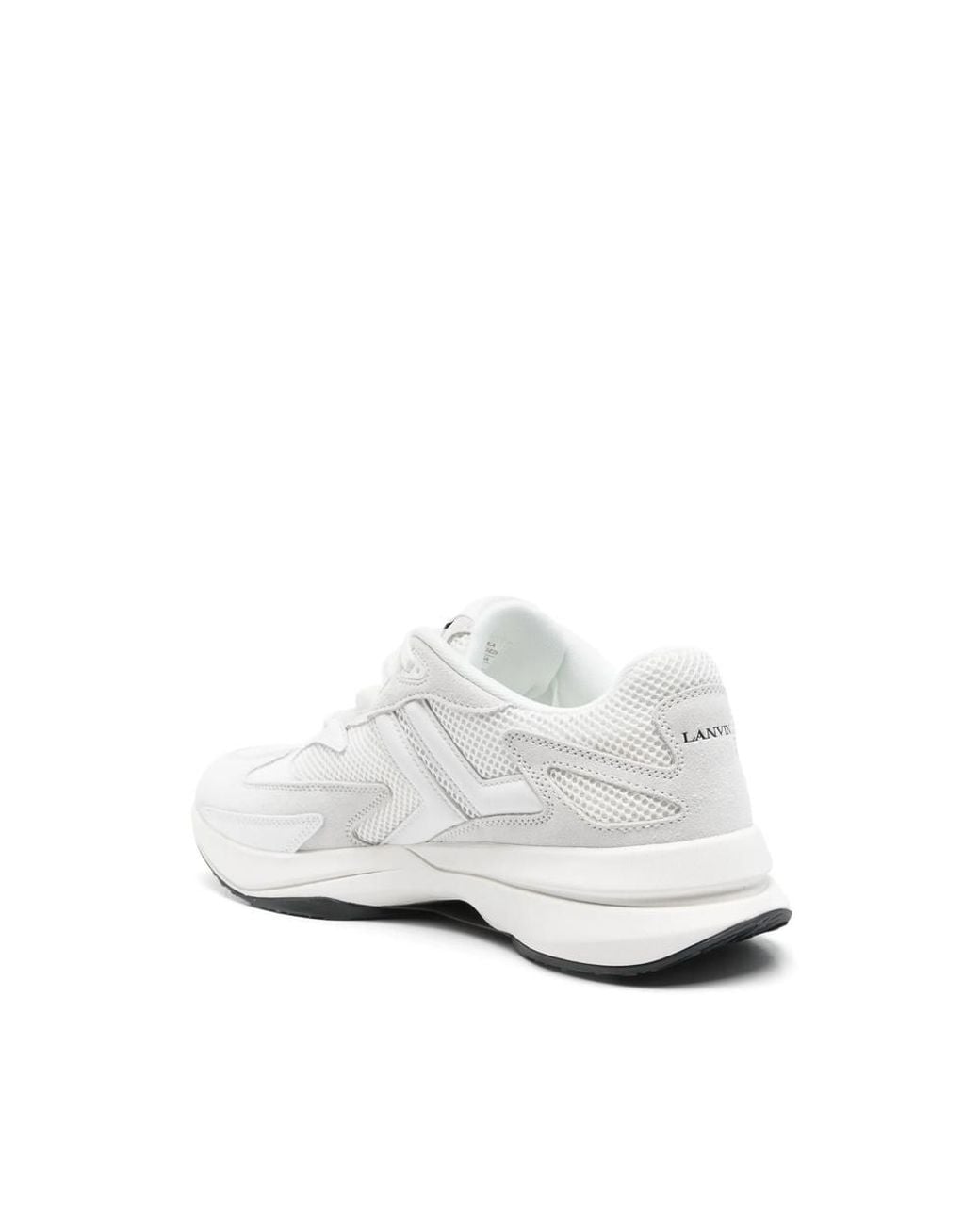 Lanvin White Jla Lace-Up Sneakers for men