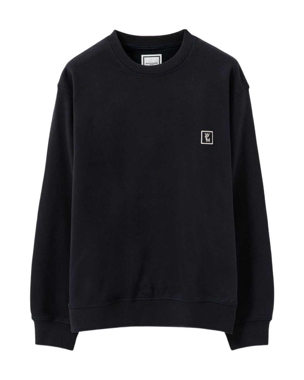 Wooyoungmi Black Long-Sleeved Sweater for men