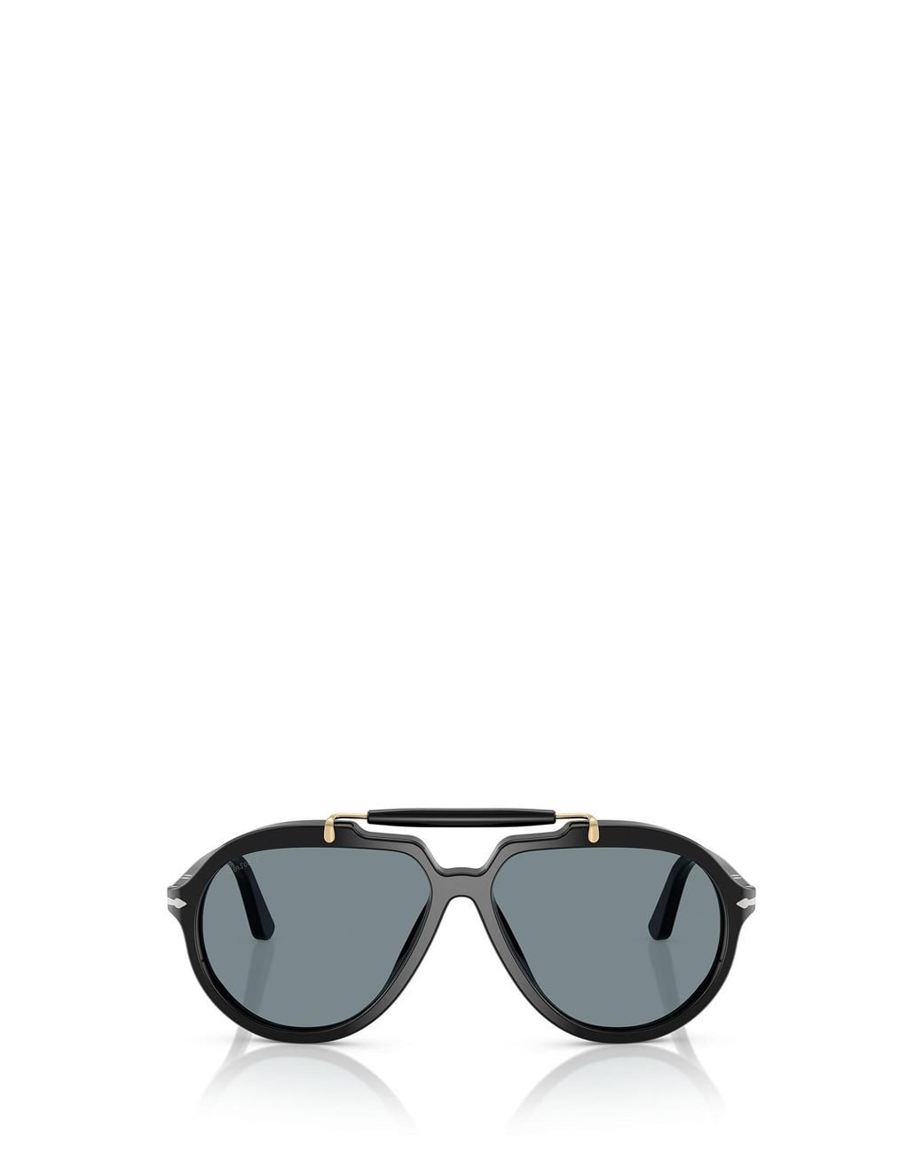 Persol Gray Pilot Frame Sunglasses for men