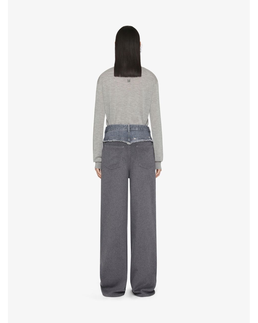 Givenchy Gray Turtleneck Sweater