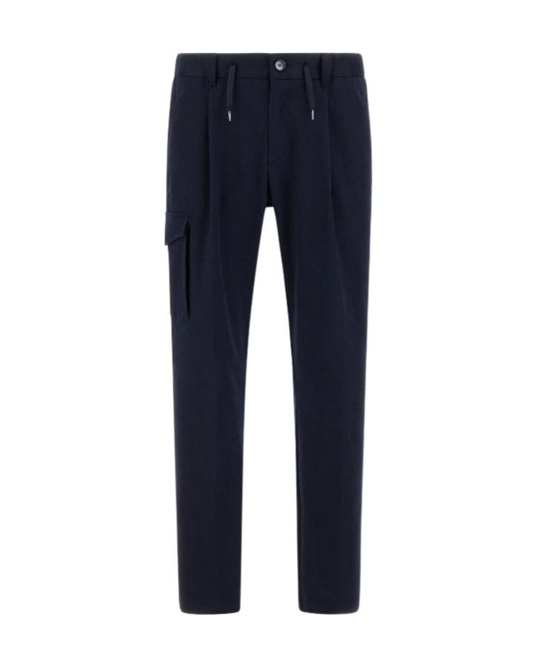 Herno Blue Resort Trousers for men