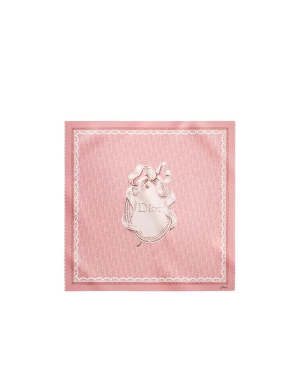 Dior Pink Medaillon 70 Square Scarf