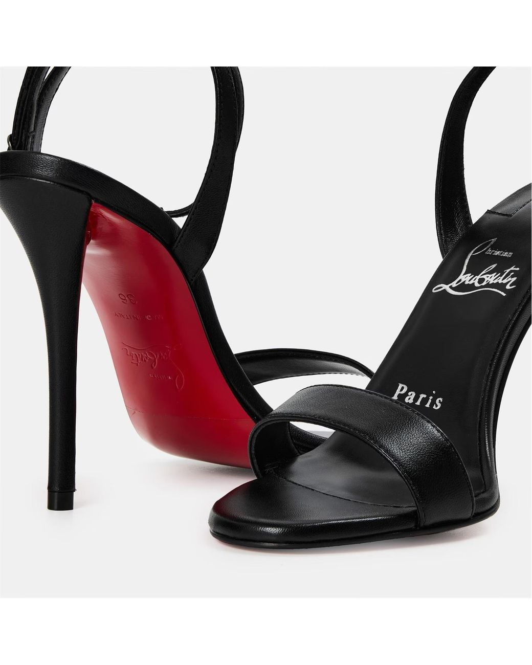 Christian Louboutin Black Chr Miss Z Sndal
