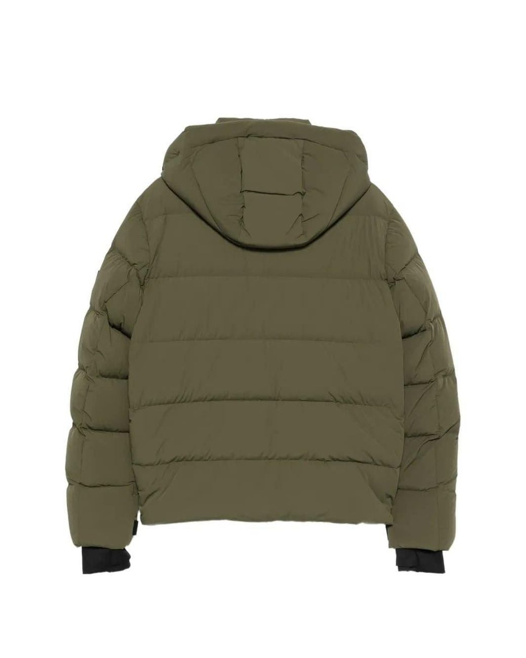 Mackage Green Quilted Hooded Jacket for men