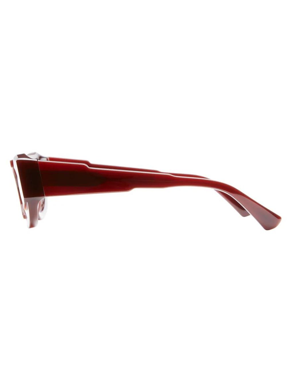 Kuboraum White Maskek62 Geometric-Frame Glasses for men