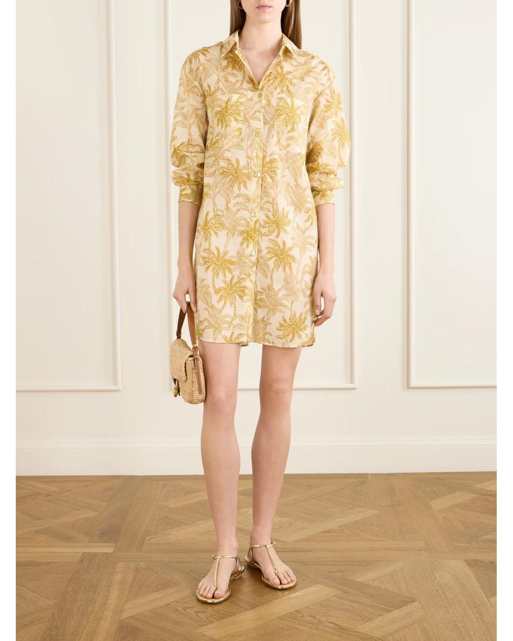 Eres Metallic Exotisme Printed Shirt