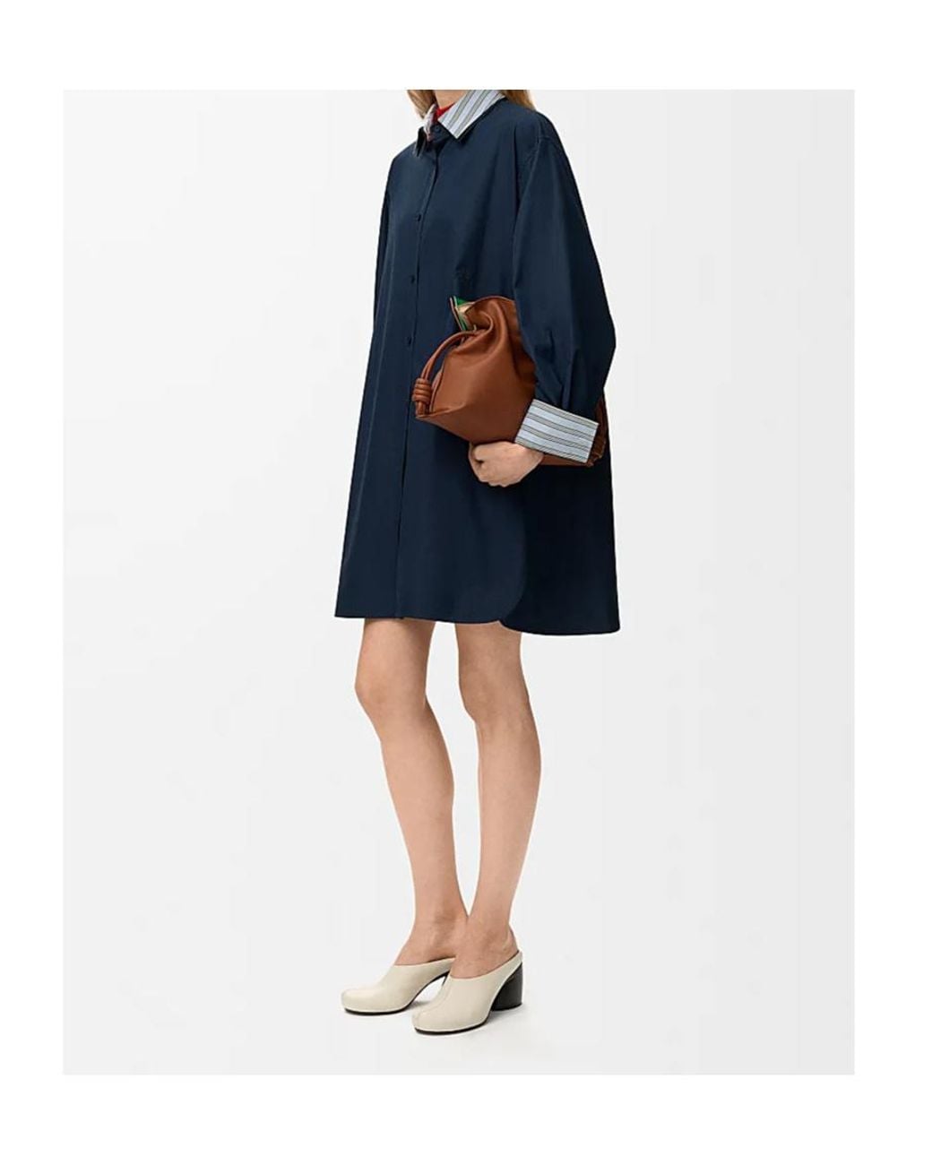 Loewe Blue Shirt Dress