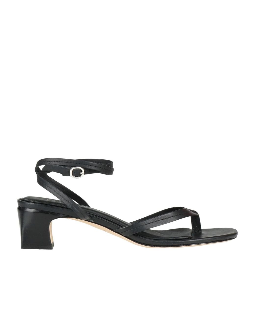 Rag & Bone Black Minimalist Comfortable Genuine Leather Sandals