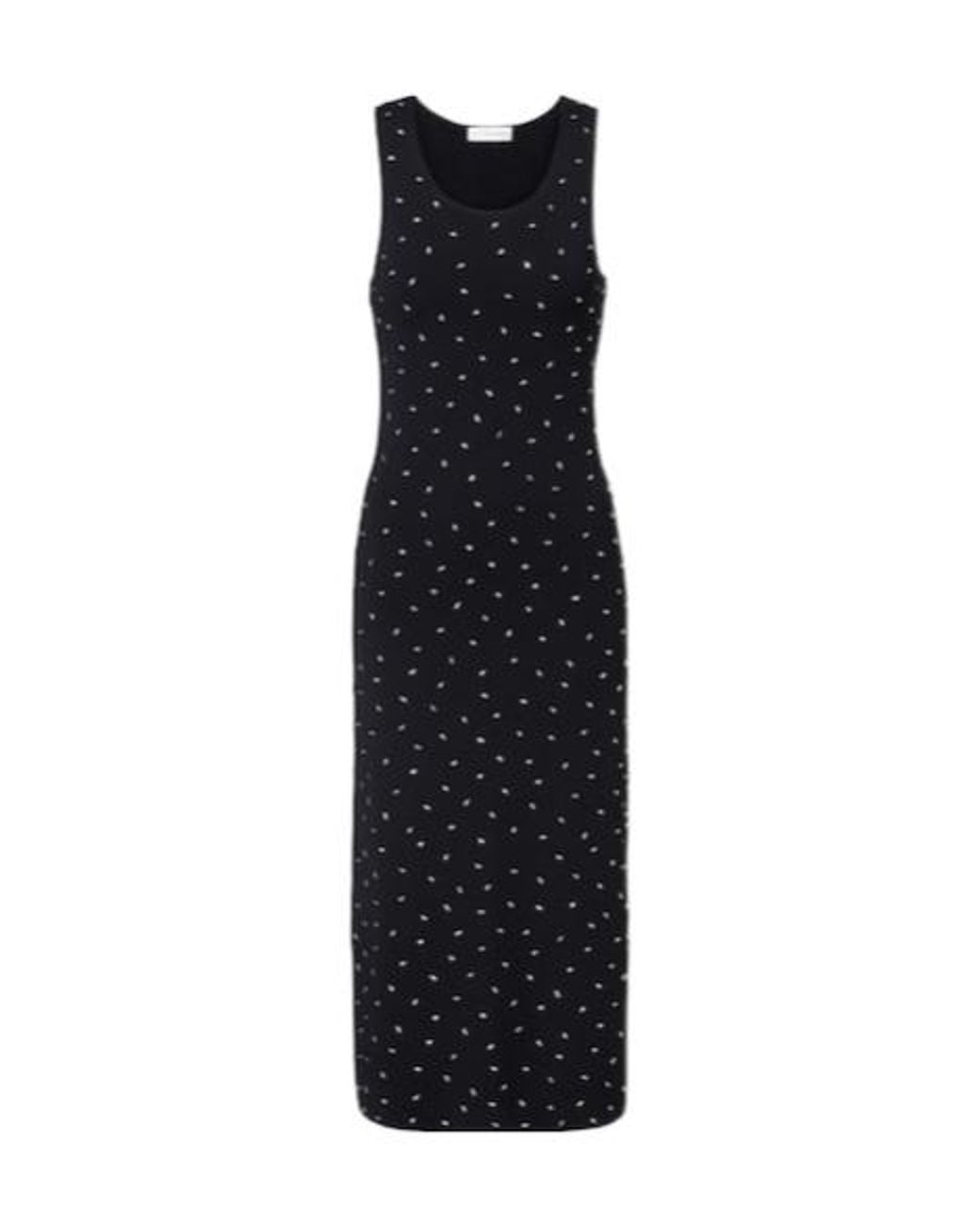 Altuzarra Black Geordie Embellished Jersey Midi Dress