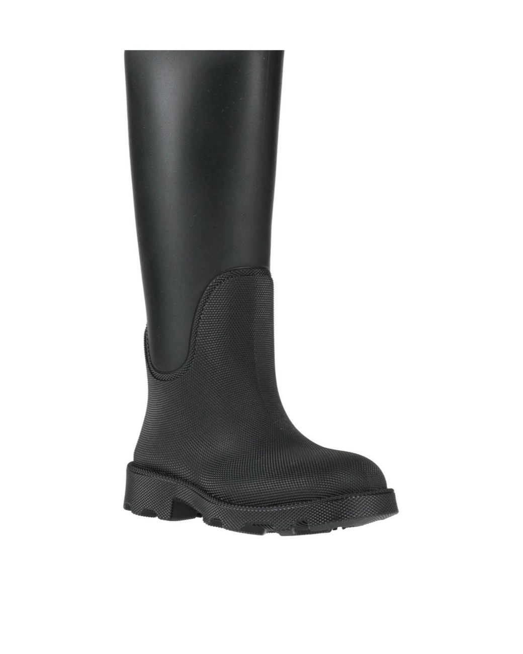 Burberry Black Simple Rain Boots