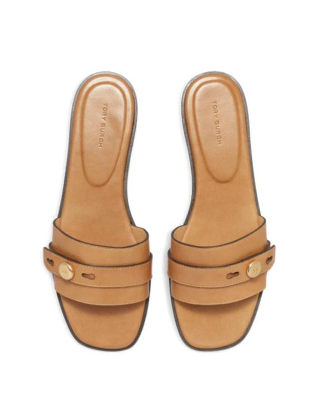 Tory Burch Multicolor Romy Button Strap Slide