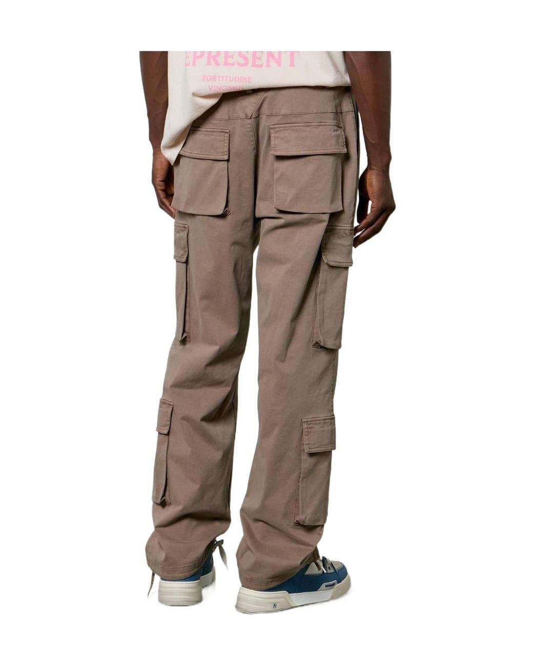Represent Natural Minimalist Cargo Pants for men