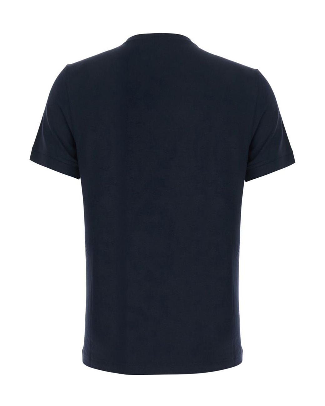 Giorgio Armani Black Crew-Neck T-Shirt for men