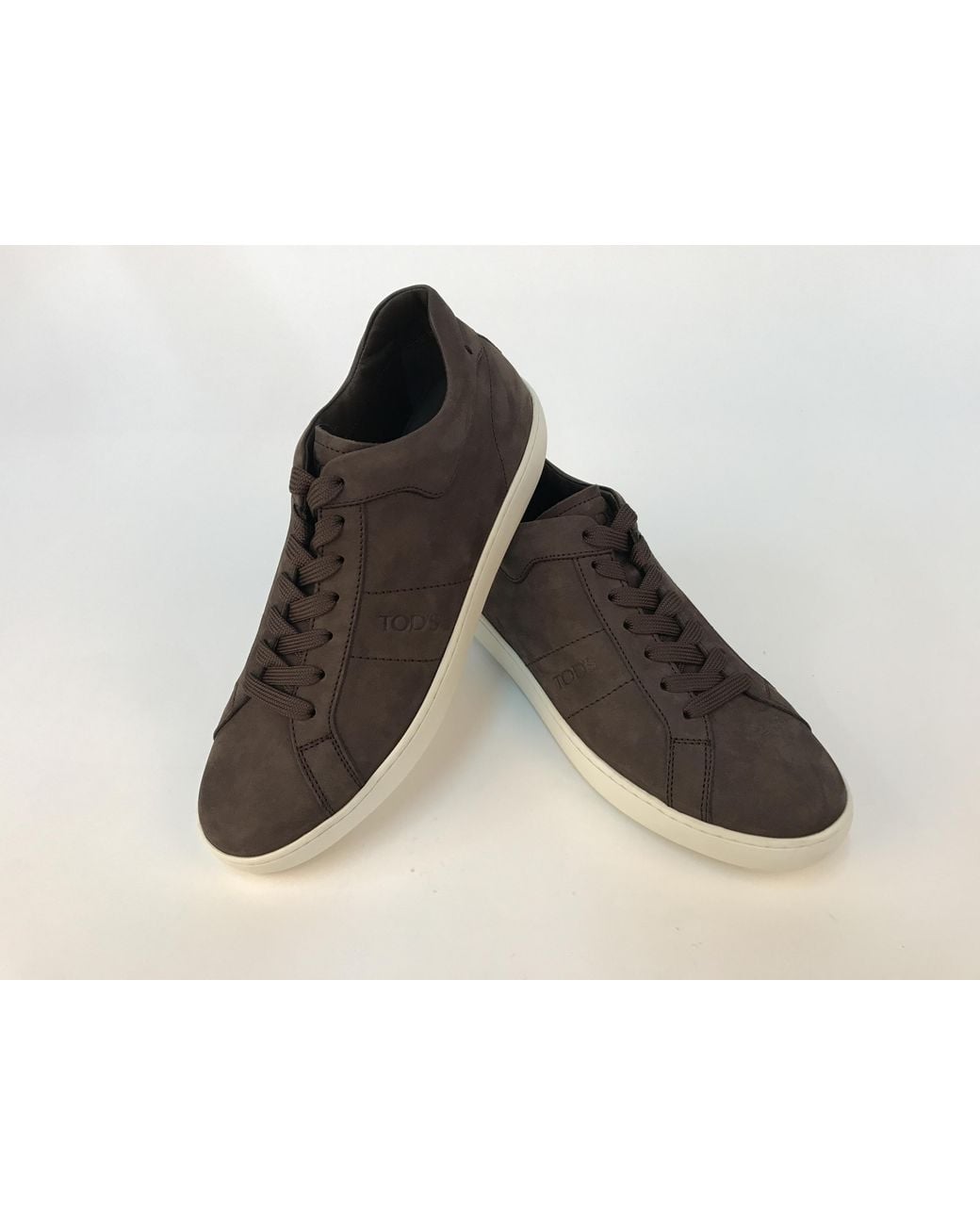 Tod's Black Logo-Detail Casual Sneakers for men