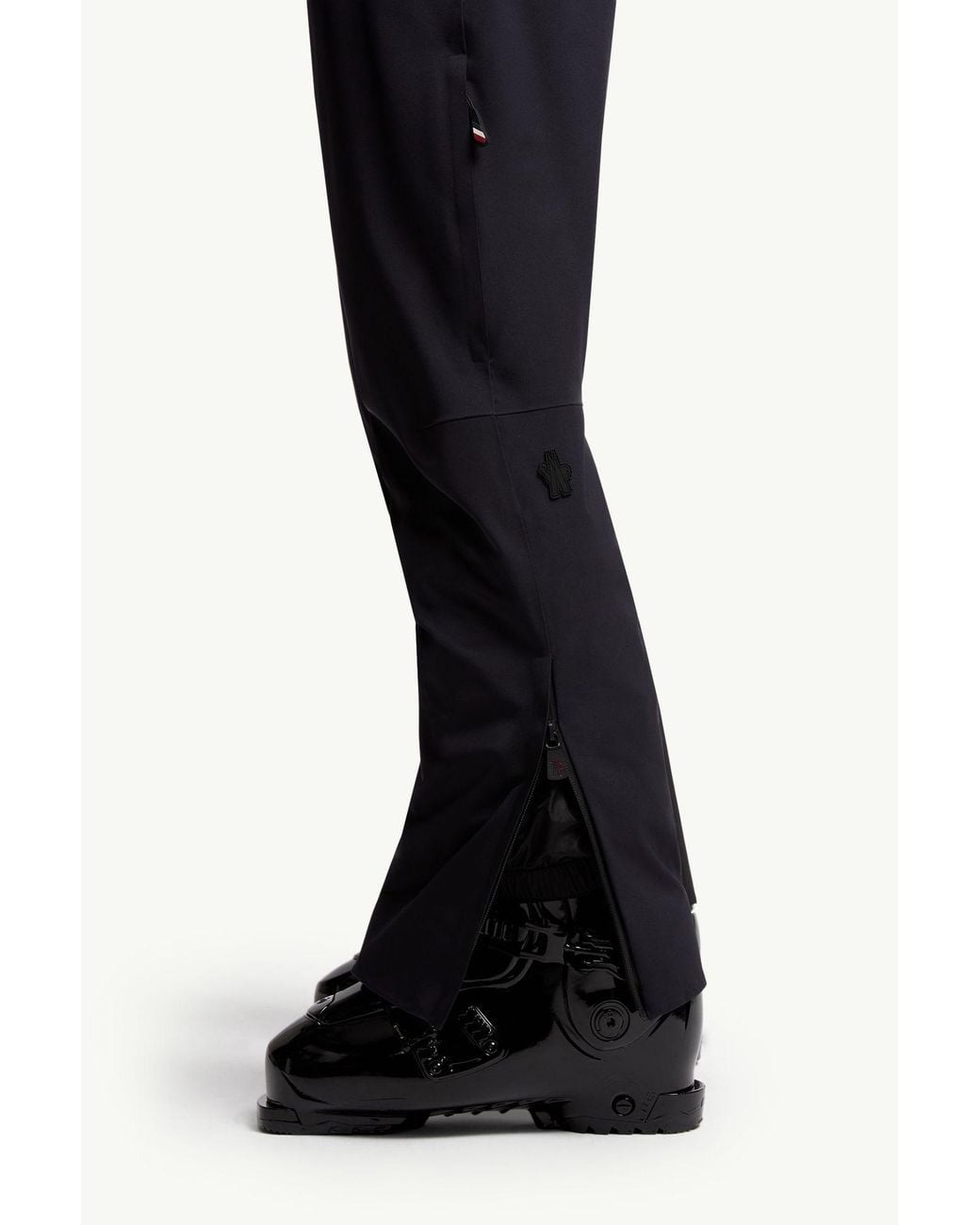 Moncler Blue Grenoble Zip Pocket Ski Pants for men