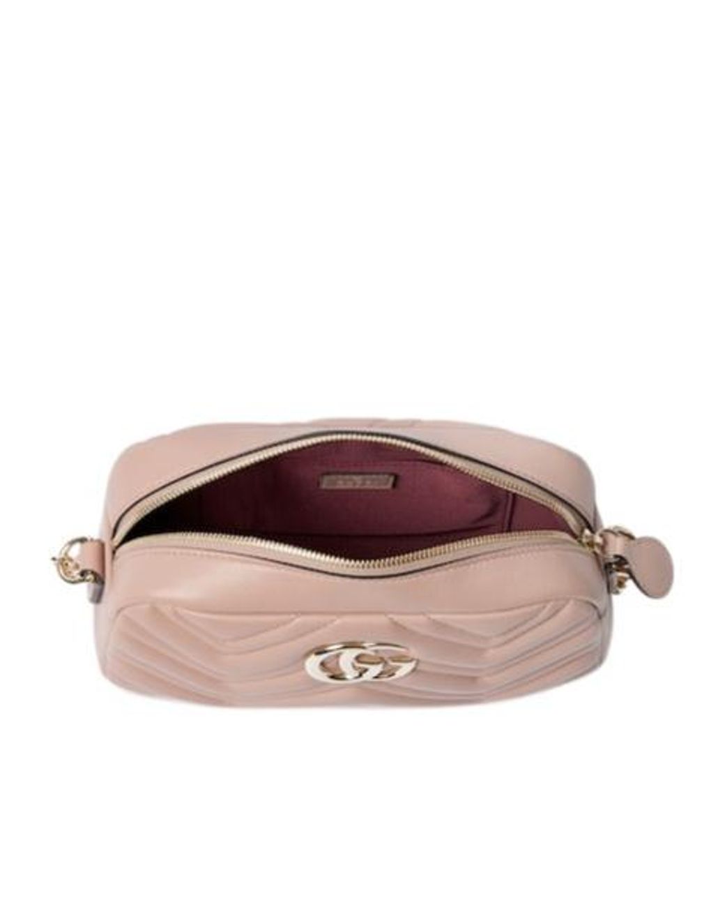Gucci Pink Marmont Matelassé Shoulder Bag