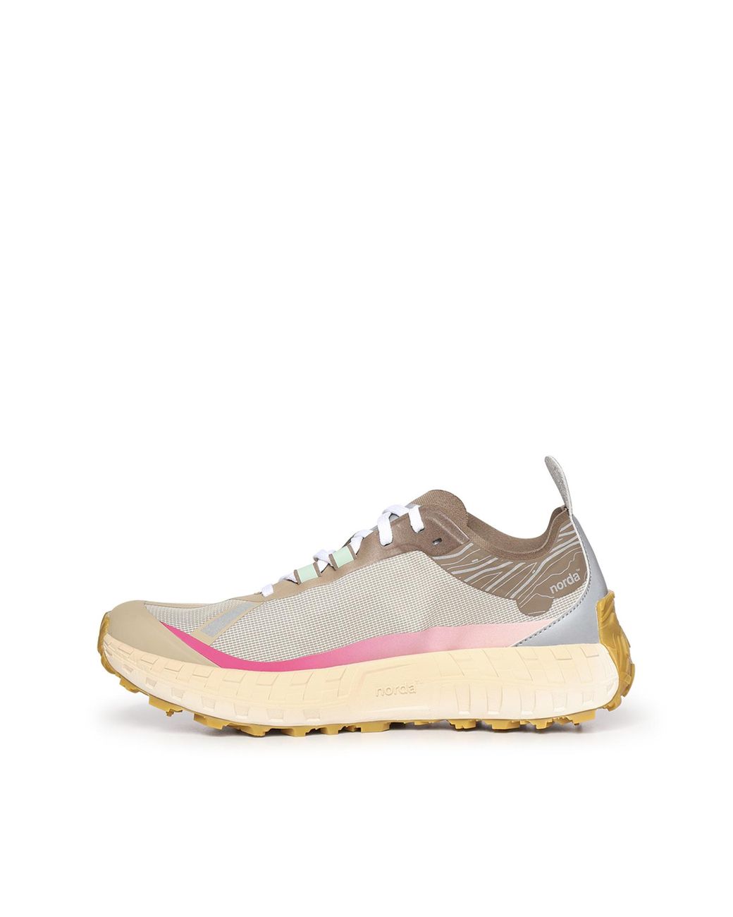 Norda Pink Cinderbio Low-Top Sneakers for men