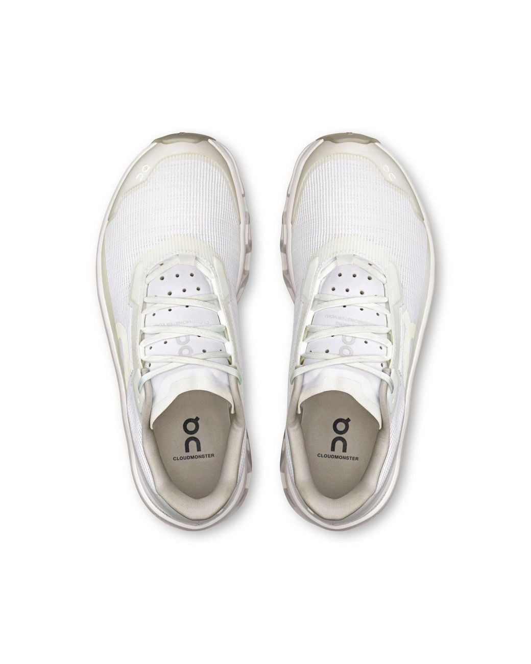On Shoes White Solid Color Sneakers